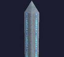 A Qeynos Claymore replica statue