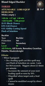 Blood Edged Buckler