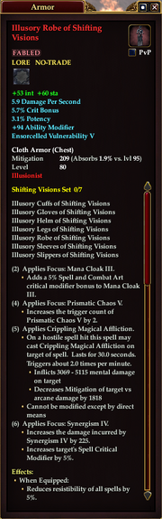 Illusory Robe of Shifting Visions