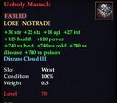 Unholy Manacle
