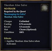 Ykeshan Aloe Salve