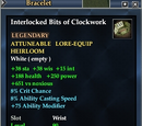 Interlocked Bits of Clockwork