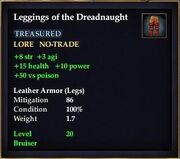 Leggings of the Dreadnaught