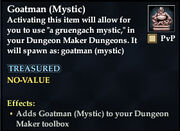 Goatman (Mystic)