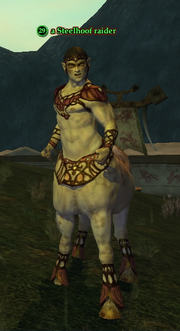A Steelhoof raider
