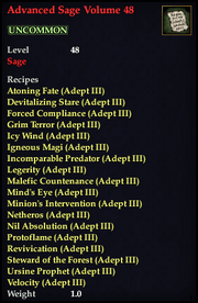 Advanced Sage Volume 48