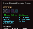 Blistered Staff of Elemental Essence
