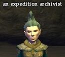 An expedition archivist (Solusek)