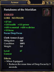 Pantaloons of the Meridian