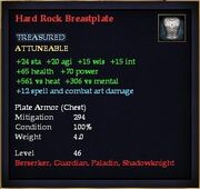 Hard Rock Breastplate
