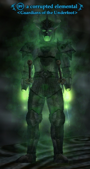 A corrupted elemental
