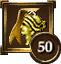 Achievement Icon ribbon orange gold female head 50.png