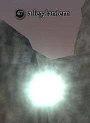 A ley lantern