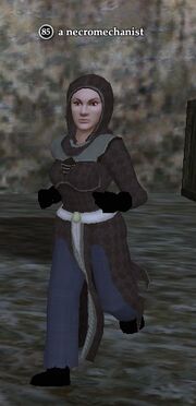 A necromechanist