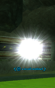 A recoil sentinel