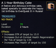 A 1-Year Birthday Cake