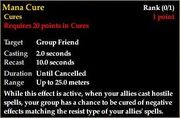 Templar AA - Mana Cure