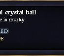 A celestial crystal ball