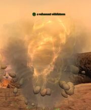 A vehement whirlstorm