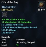 Orb of the Bog