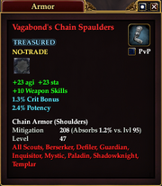 Vagabond's Chain Spaulders