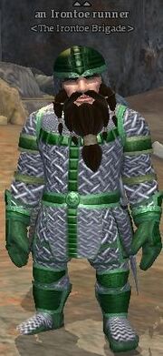 An Irontoe runner