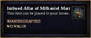 Imbued Altar of Mithaniel Marr