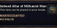 Imbued Altar of Mithaniel Marr