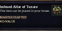 Imbued Altar of Tunare