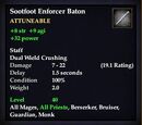 Sootfoot Enforcer Baton