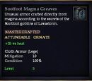 Sootfoot Magma Greaves