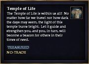 Temple of Life (House Item)
