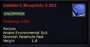 Dabbler's Blueprints 0.002