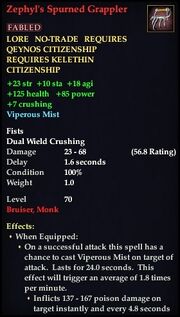 Zephyl's Spurned Grappler