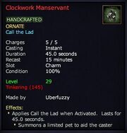 Clockwork Manservant