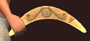 Fallen Brawler's Boomerang (Equipped)