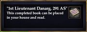1st Lieutenant Danarg, 291 AS (House Item from Quest)