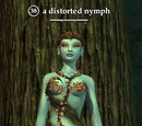 A distorted nymph