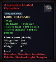 Ameliorate Coated Gauntlets