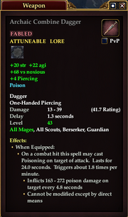 Archaic Combine Dagger