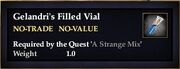 Geldrani's Filled Vial