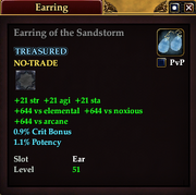 Earring of the Sandstorm
