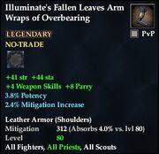 Illuminate's Fallen Leaves Arm Wraps of Overbearing