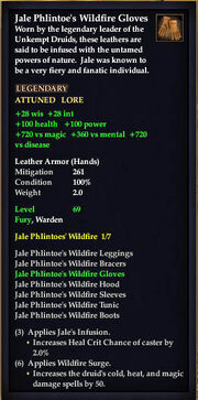 Jale Phlintoe's Wildfire Gloves