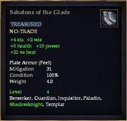 Sabatons of the Glade