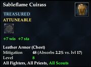 Sableflame Cuirass