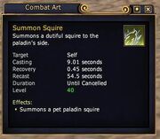 Summon Squire
