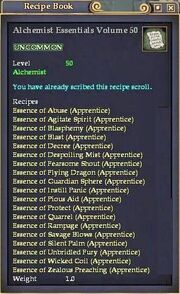 Alchemist Essentials Volume 50