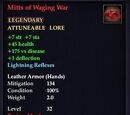 Mitts of Waging War