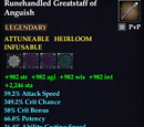 Runehandled Greatstaff of Anguish